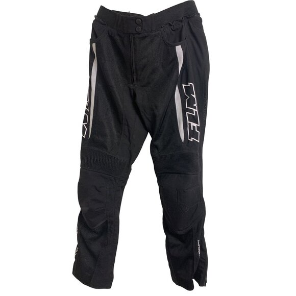 FLM Racing Technology Moto Pants L 44/46 Black/White Klima-Insert Liner - Picture 1 of 7